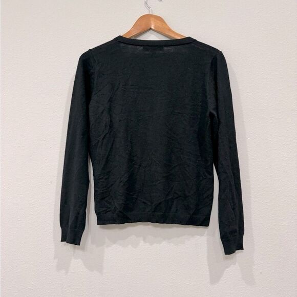 MaxMara Weekend‎ Cashmere Wool Blend Cardigan with Floral Beading Detail - Picture 2 of 12